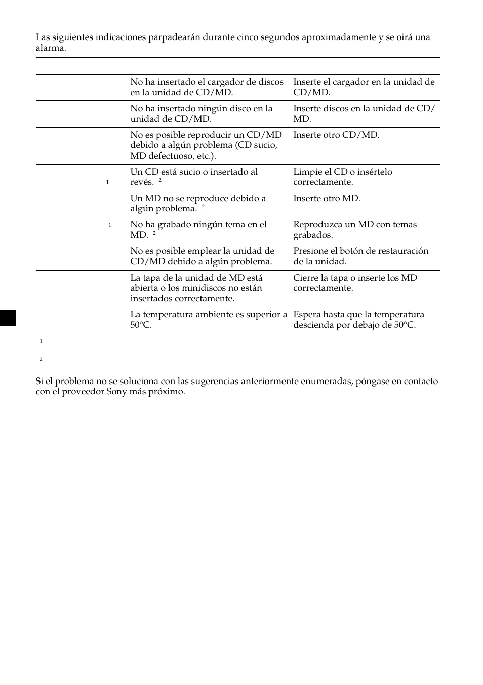 Sony CDX-M750 User Manual | Page 114 / 116