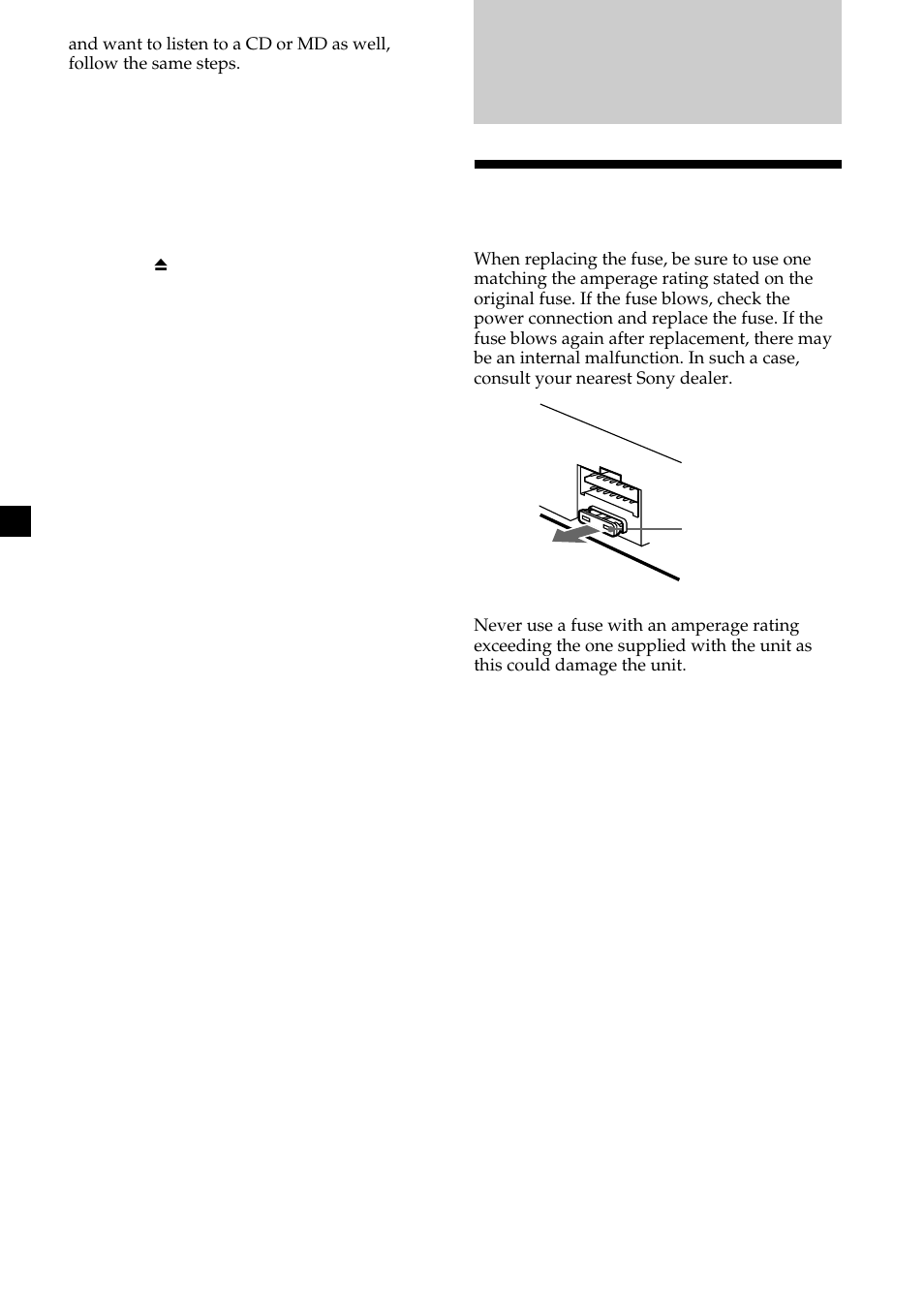 Additional information, Maintenance | Sony CDX-M750 User Manual | Page 32 / 116