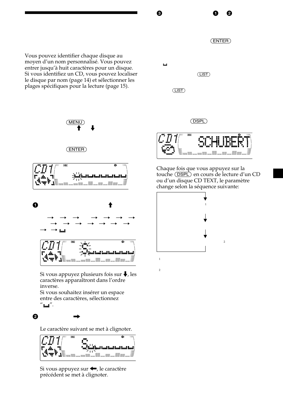 13 identification d’un cd | Sony CDX-M750 User Manual | Page 51 / 116