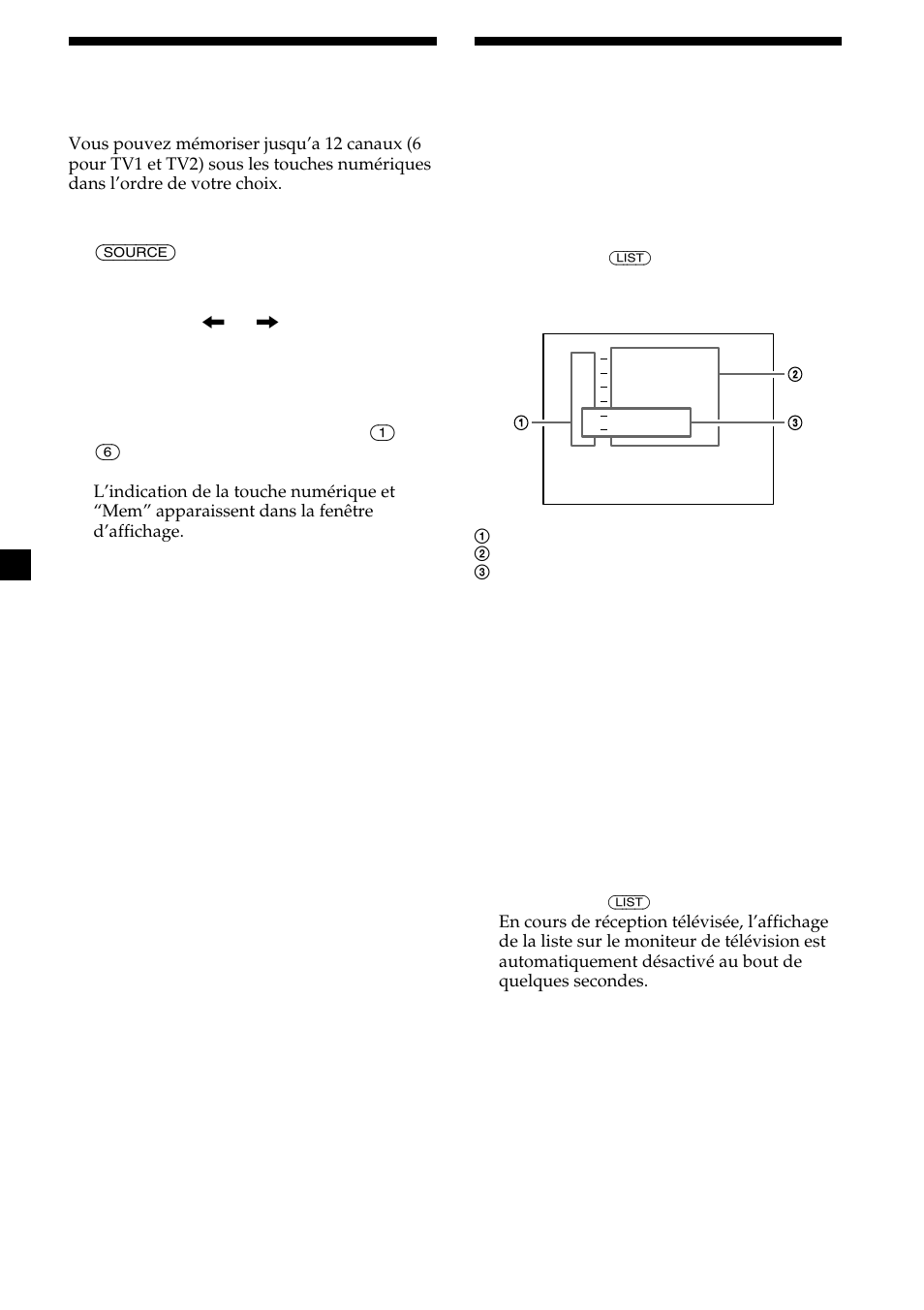 30 mémorisation des noms des chaînes de télévision | Sony CDX-M750 User Manual | Page 68 / 116