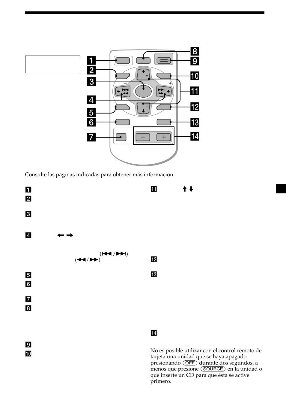 5localización de los controles | Sony CDX-M750 User Manual | Page 81 / 116