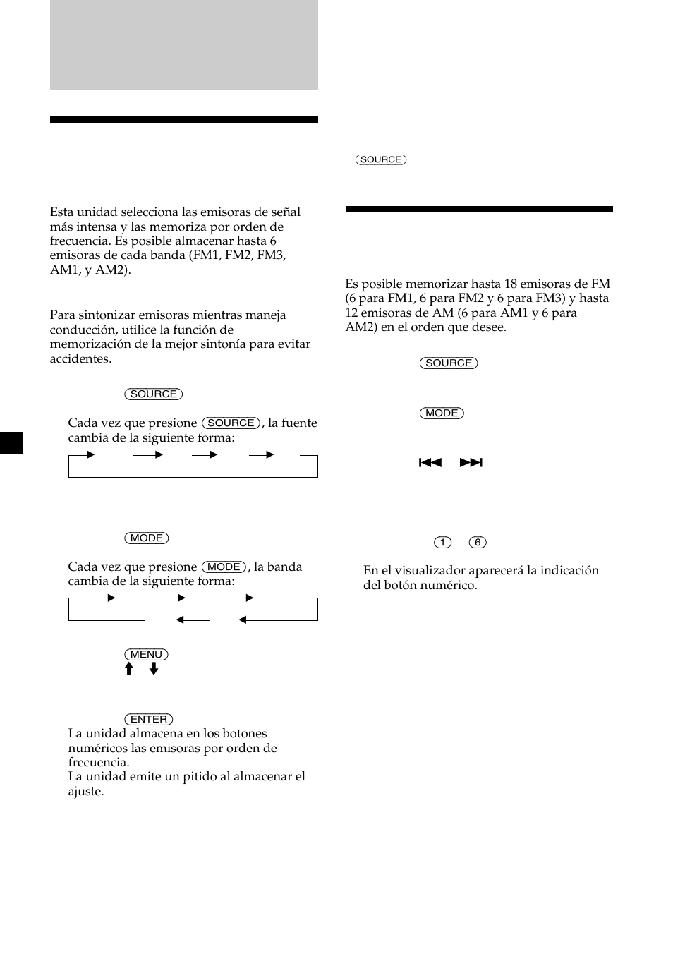Radio | Sony CDX-M750 User Manual | Page 92 / 116