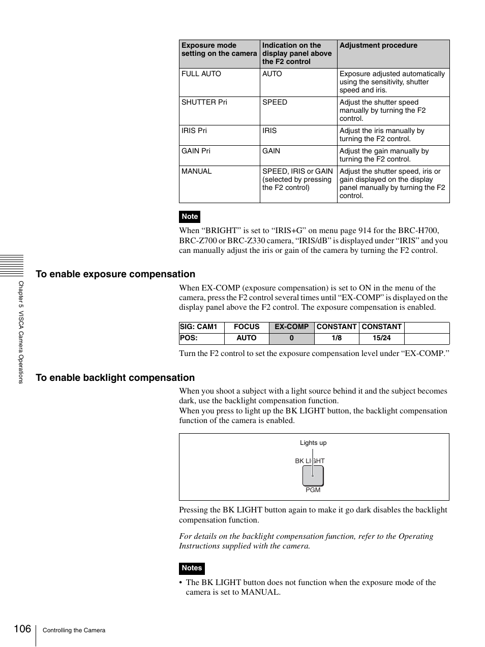 Sony BRS-200 User Manual | Page 106 / 159