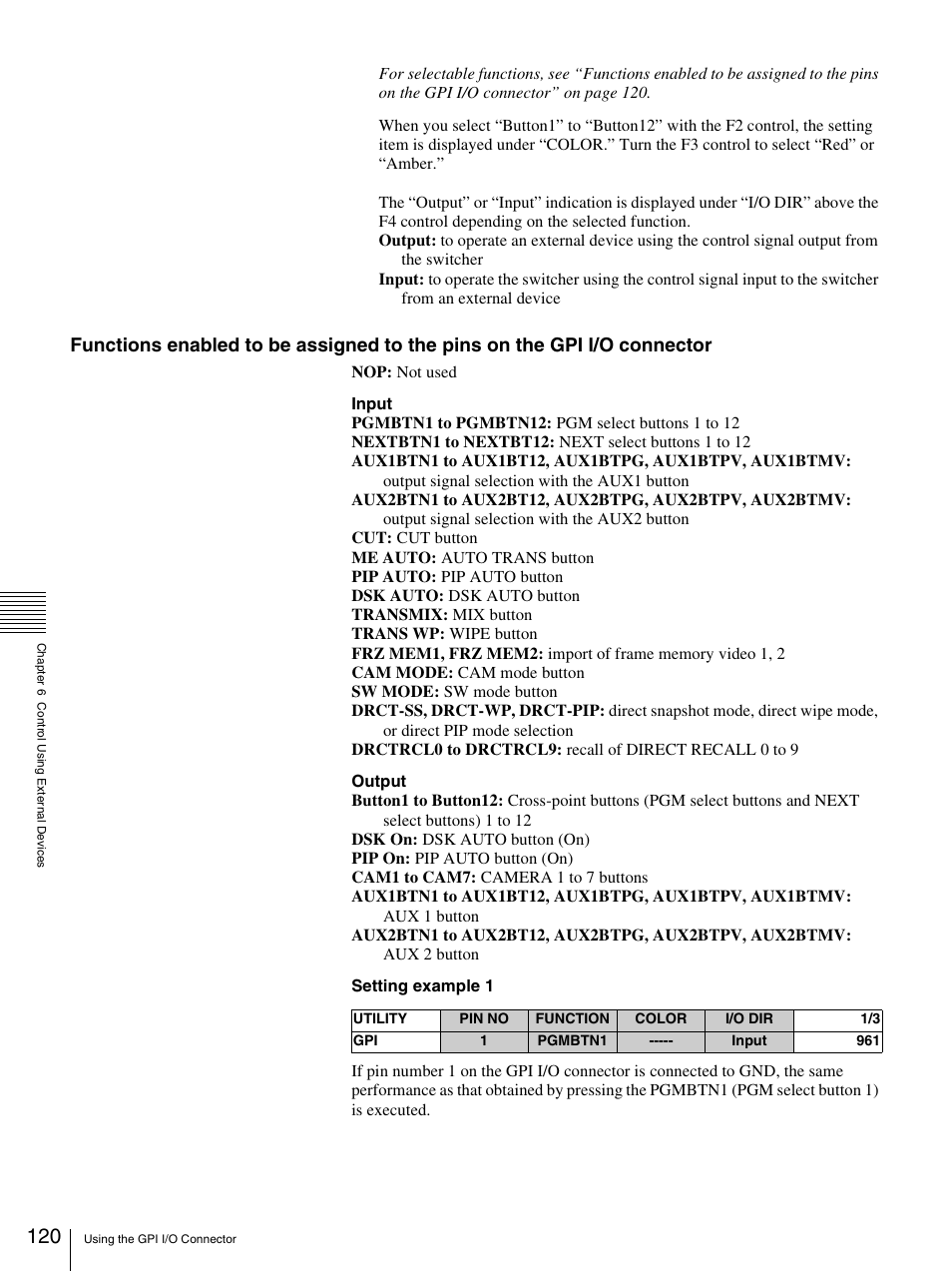 Sony BRS-200 User Manual | Page 120 / 159