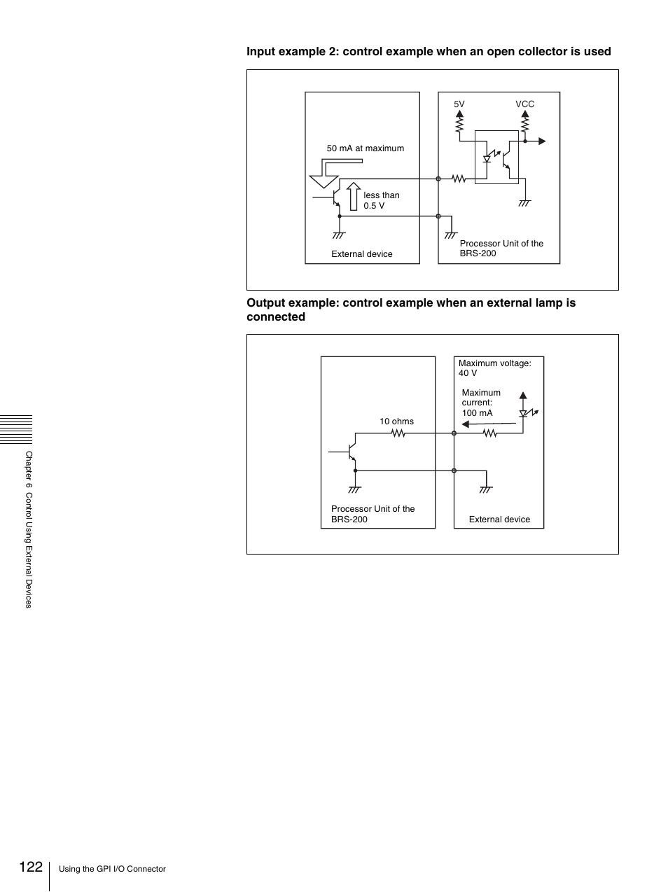 Sony BRS-200 User Manual | Page 122 / 159