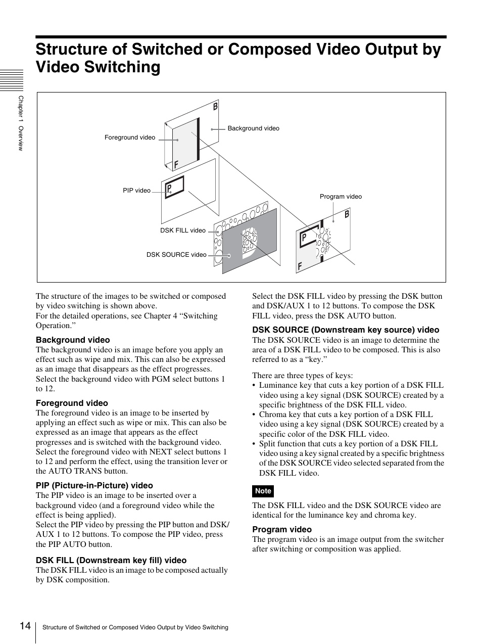 Switching | Sony BRS-200 User Manual | Page 14 / 159