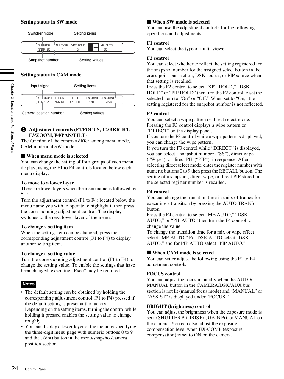 Sony BRS-200 User Manual | Page 24 / 159