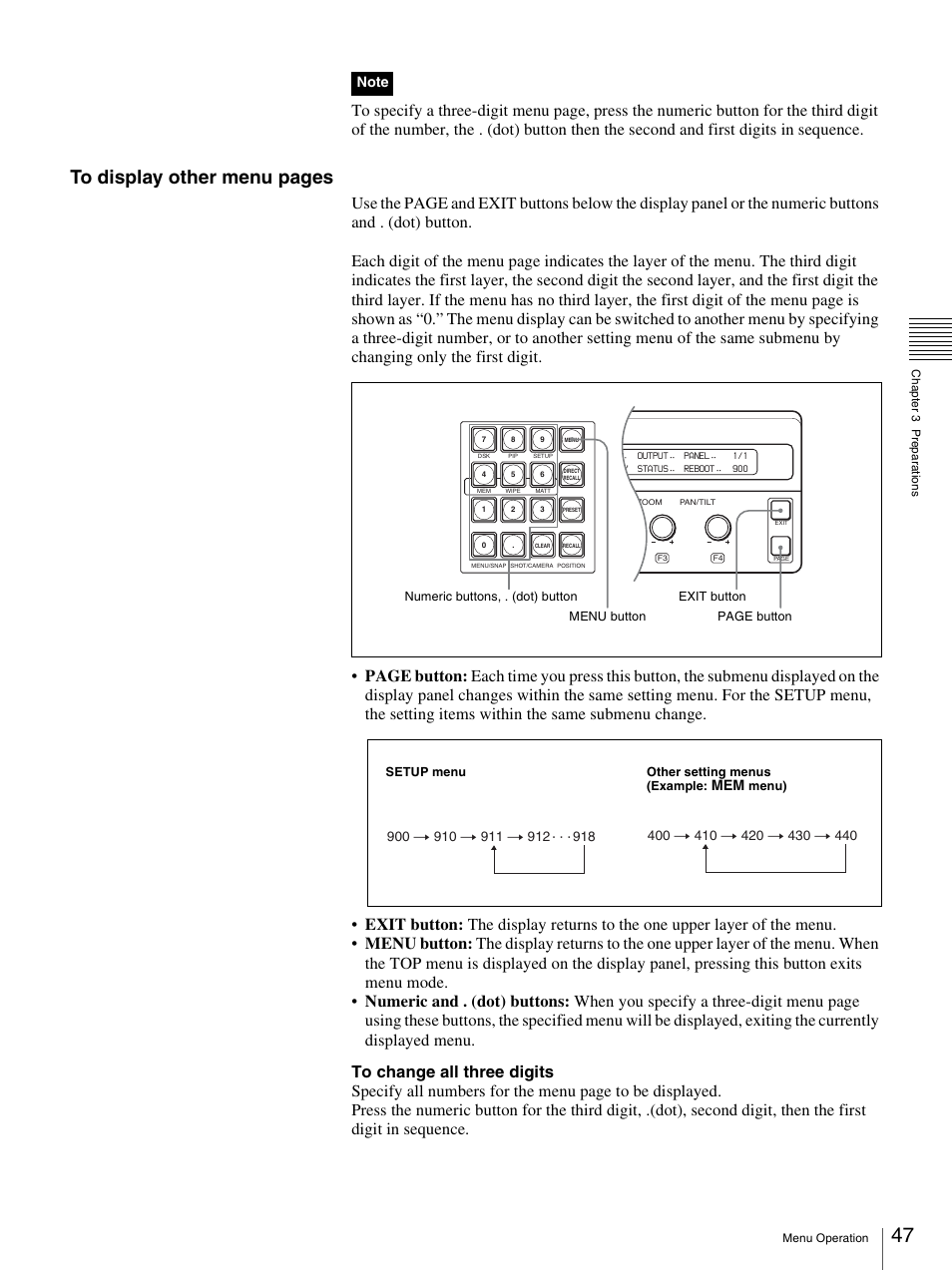 Sony BRS-200 User Manual | Page 47 / 159