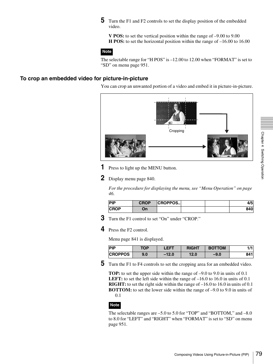 Sony BRS-200 User Manual | Page 79 / 159