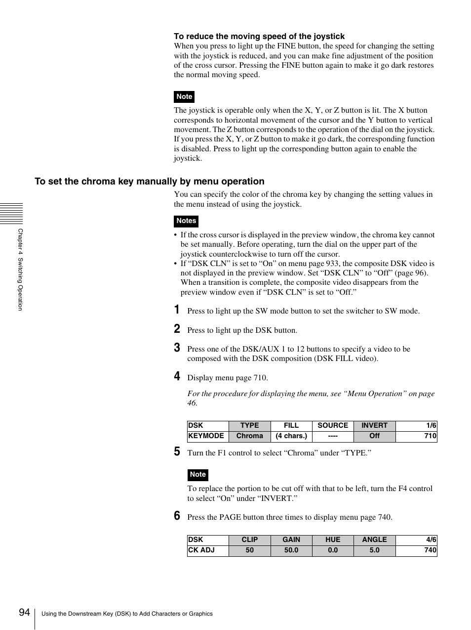 Sony BRS-200 User Manual | Page 94 / 159