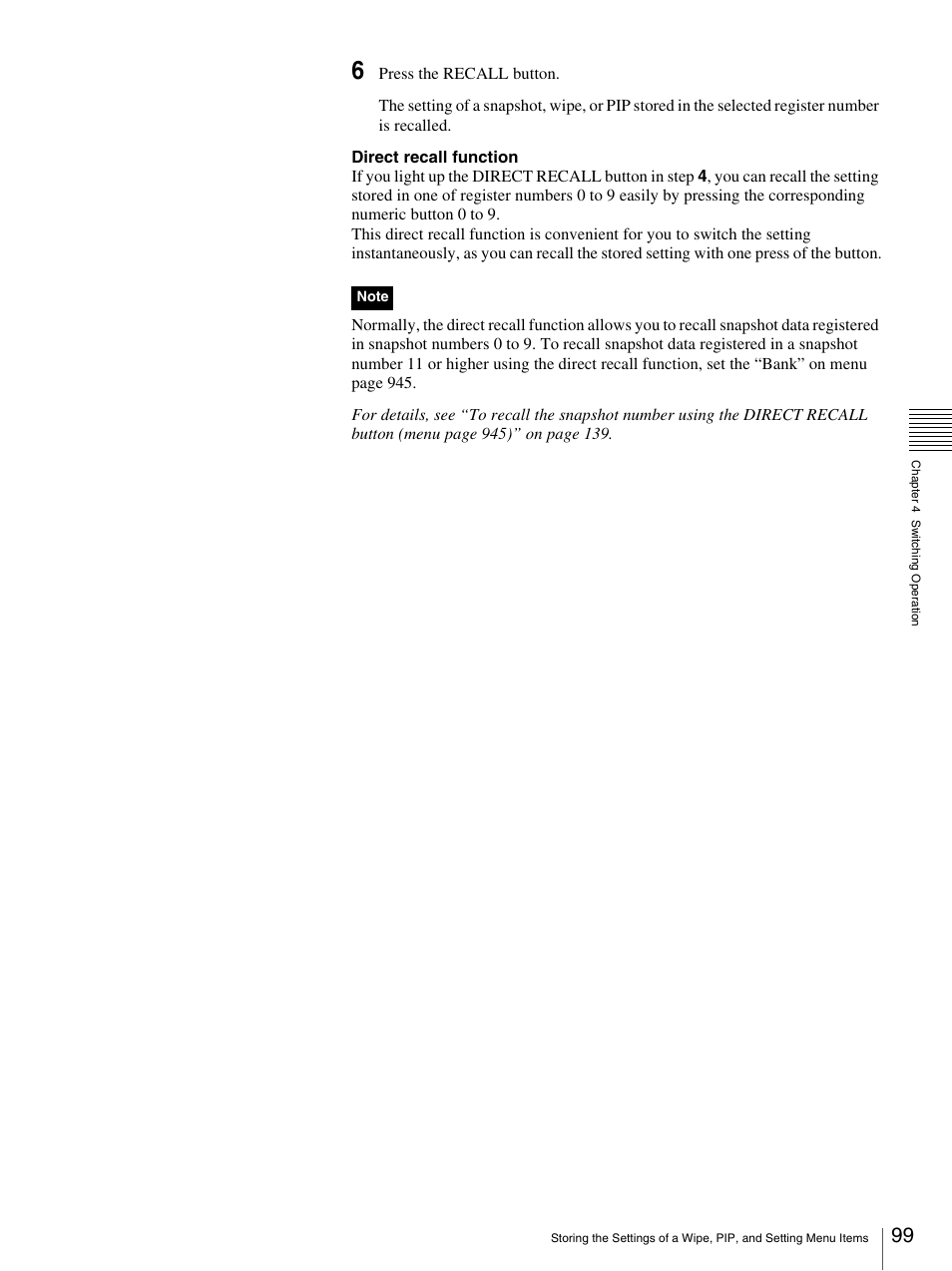 Sony BRS-200 User Manual | Page 99 / 159