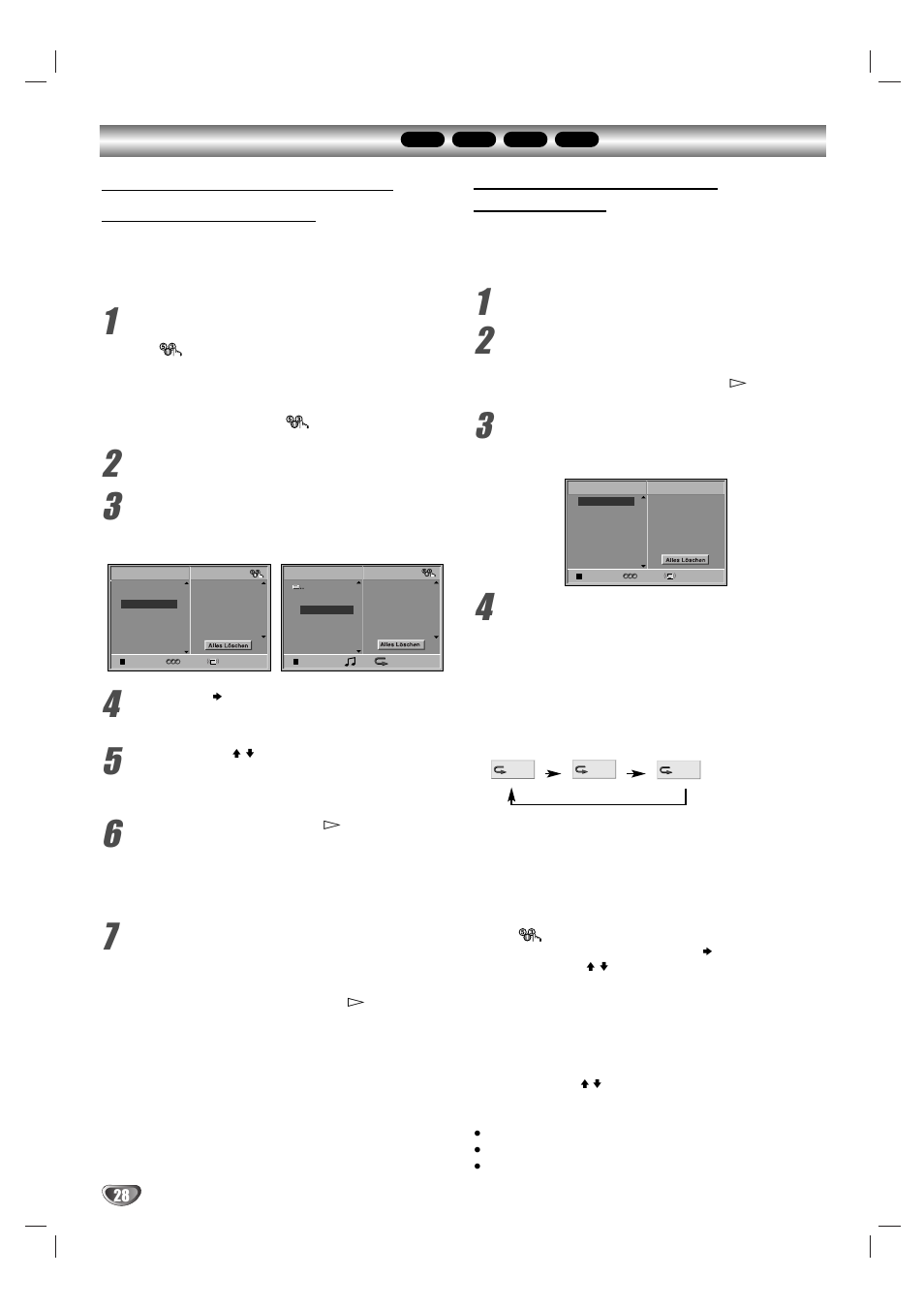 Programmierte wiedergabe, Programmierte wiedergabe einer video-cd | Sony DAV-SB100 User Manual | Page 68 / 120