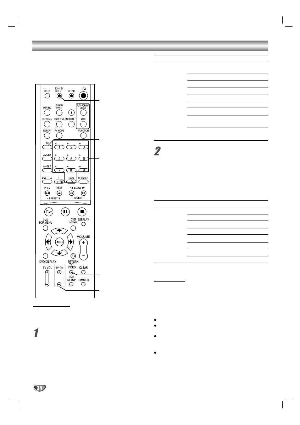 Verwenden der sony tv direct-funktion, Bedienung, Vorbereitung | Sony DAV-SB100 User Manual | Page 74 / 120