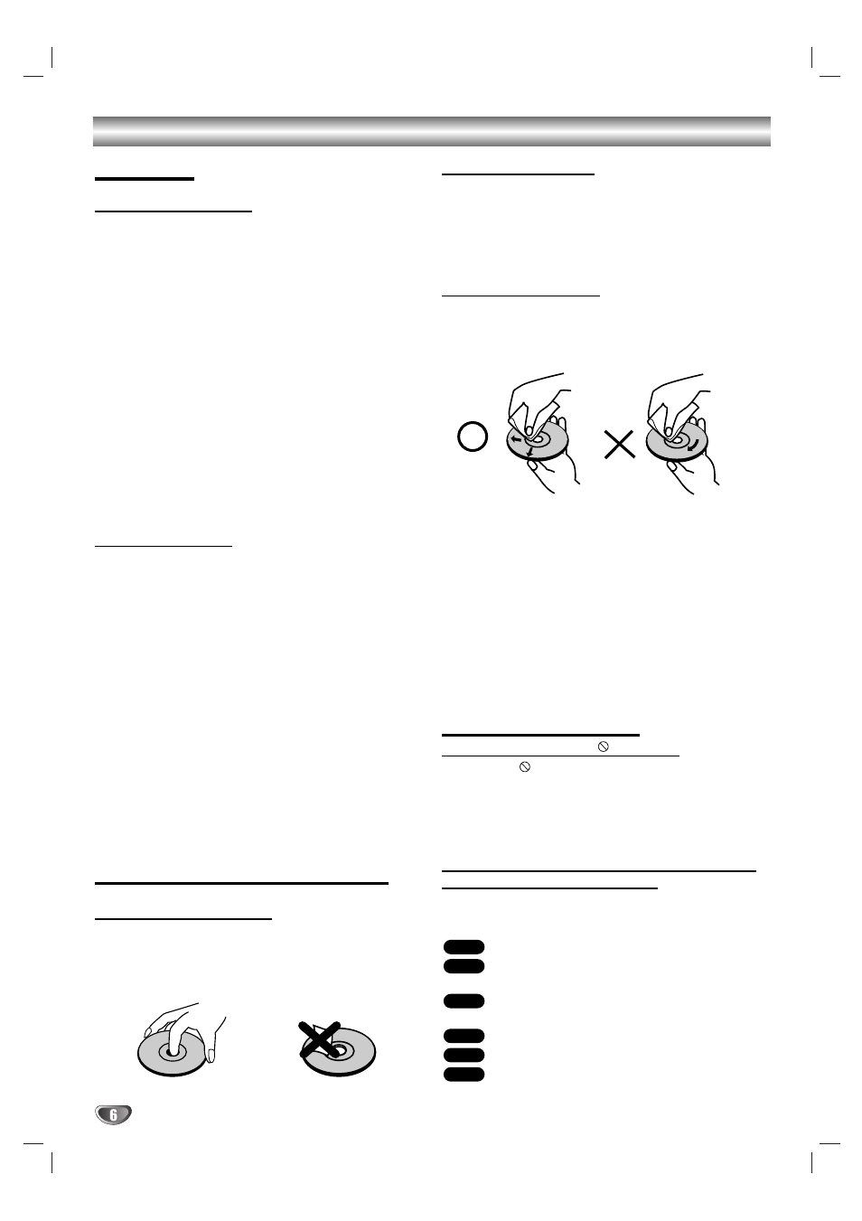 Avant la mise en service (suite), Précautions, Remarques concernant les disques | À propos des symboles | Sony DAV-SB100 User Manual | Page 86 / 120