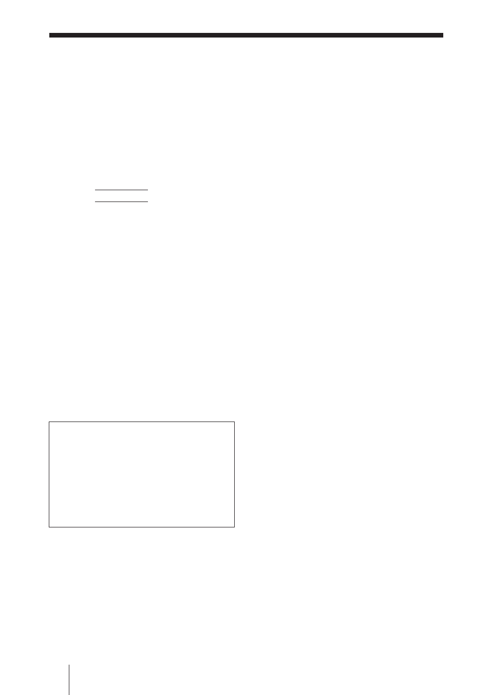 Warning, Owner’s record | Sony BKM-FW31 User Manual | Page 16 / 100