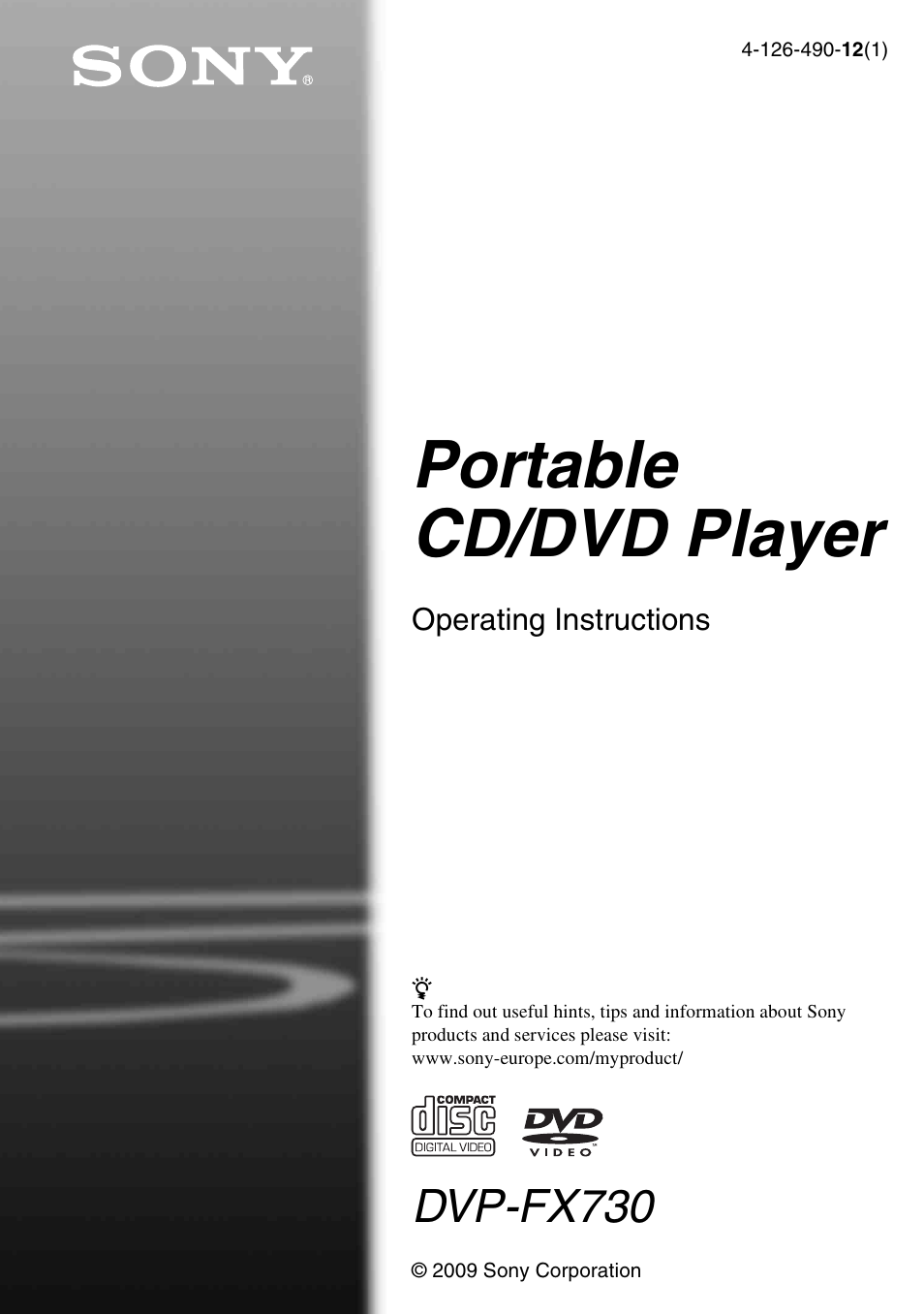 Sony DVP-FX730 User Manual | 32 pages