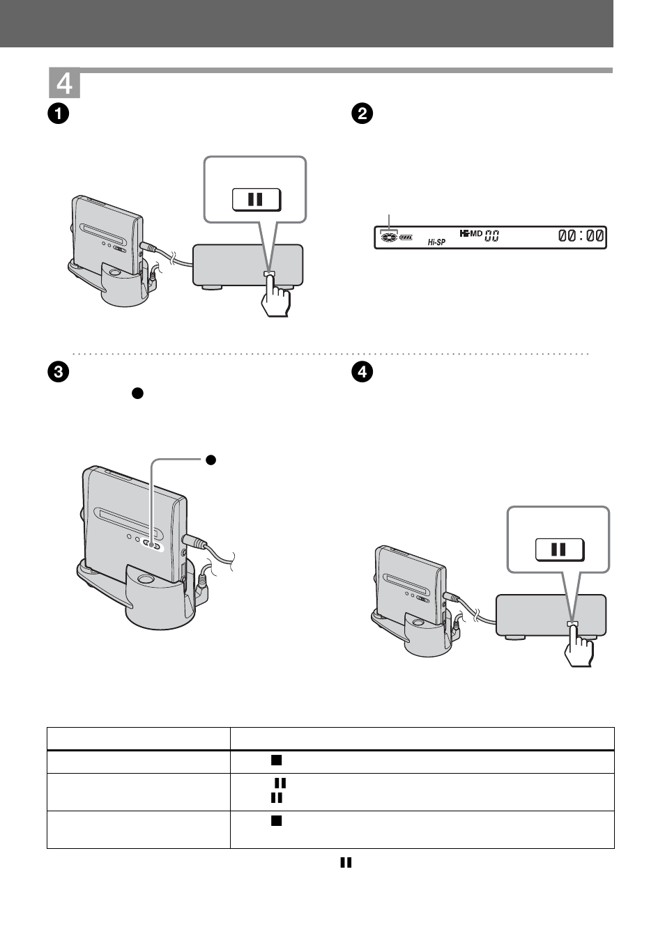 Record a disc | Sony MZ-NH1 User Manual | Page 23 / 128