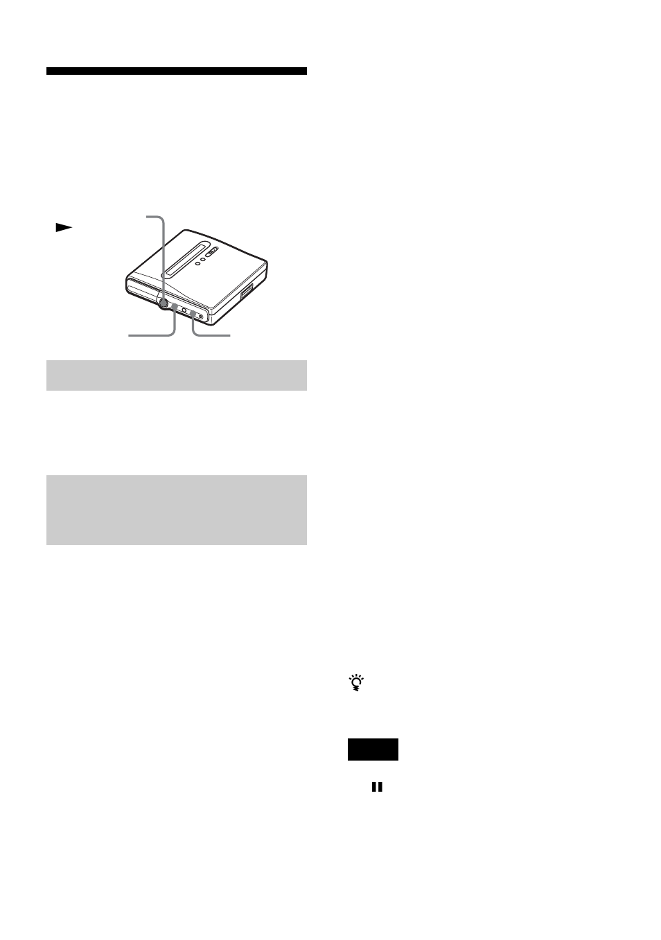 Adding track marks while recording, Adding track marks manually, Adding track marks automatically (auto time mark) | 39 adding track marks while recording | Sony MZ-NH1 User Manual | Page 39 / 128