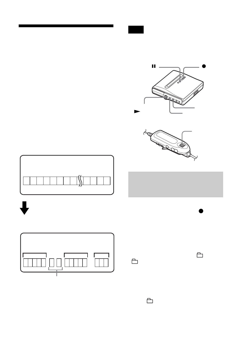 Using the group function when recording, To create a new group automatically when recording, 40 using the group function when recording | Sony MZ-NH1 User Manual | Page 40 / 128