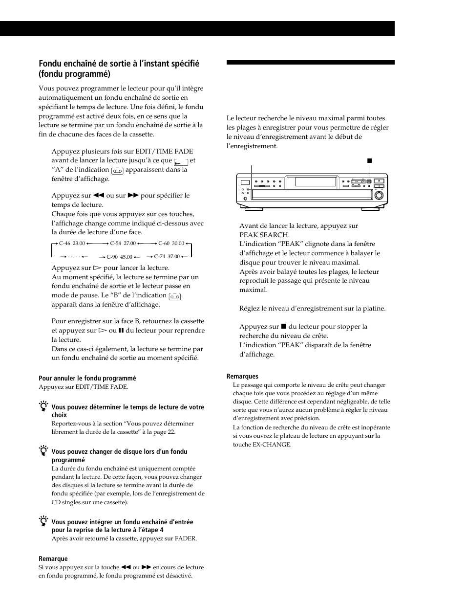 Enregistrement de disques compacts | Sony CDP-CE545 User Manual | Page 51 / 88