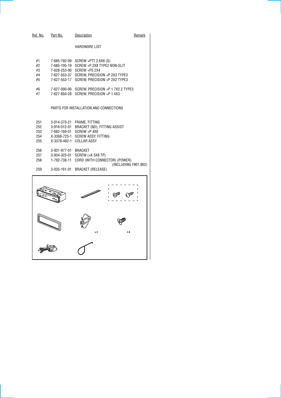 Sony CDX-1000RF User Manual | Page 37 / 38