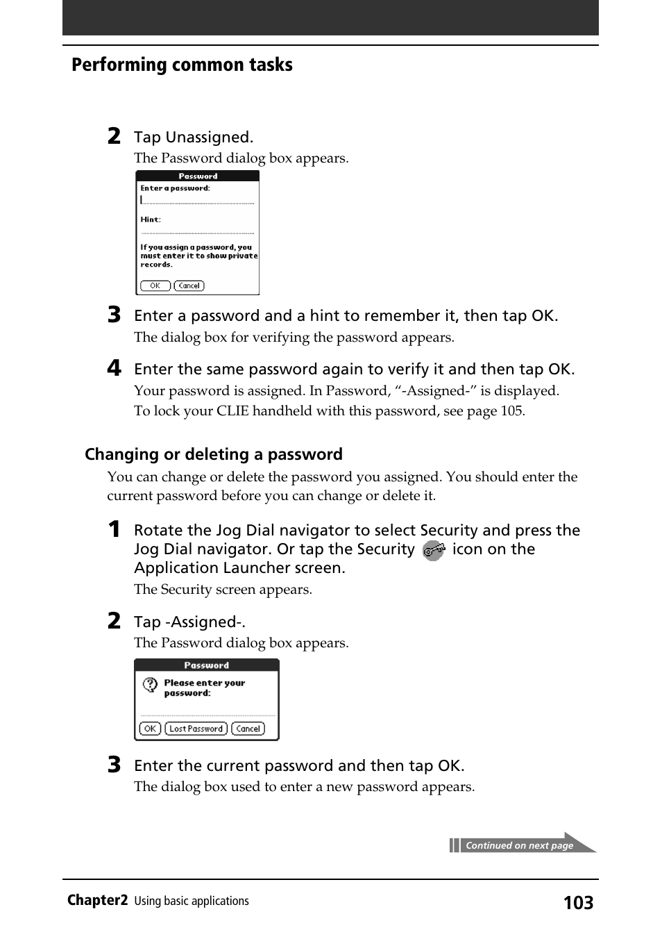 Sony PEG-S320 User Manual | Page 103 / 233