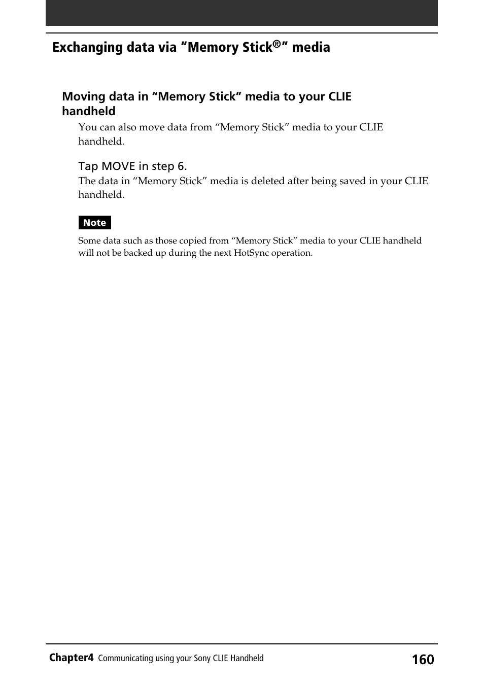 Media | Sony PEG-S320 User Manual | Page 160 / 233