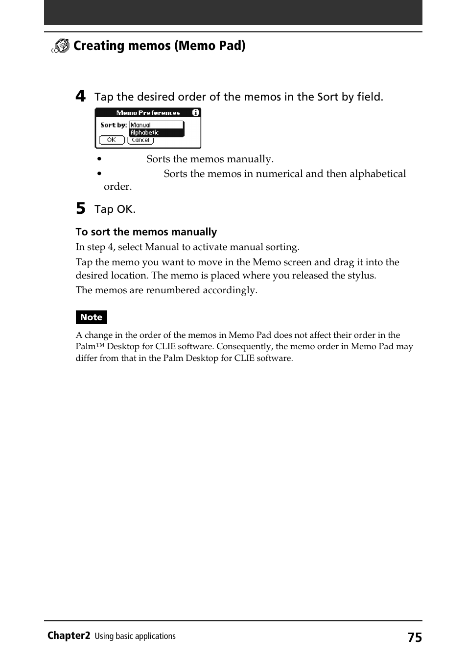 Sony PEG-S320 User Manual | Page 75 / 233