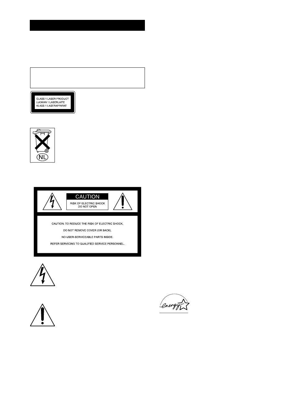 Warning | Sony MHC-DX20 User Manual | Page 2 / 32