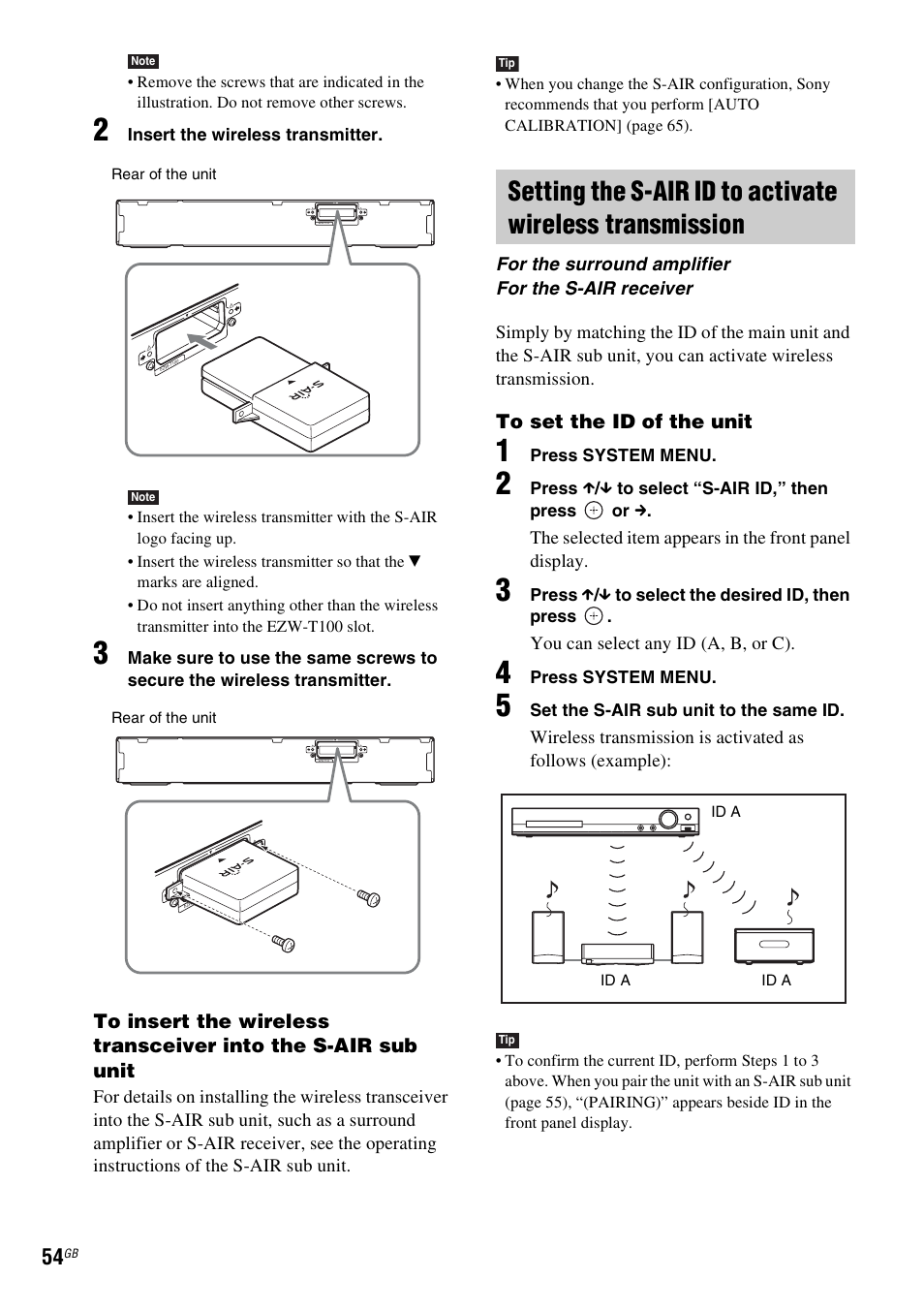 Sony DAV-DZ730 User Manual | Page 54 / 84