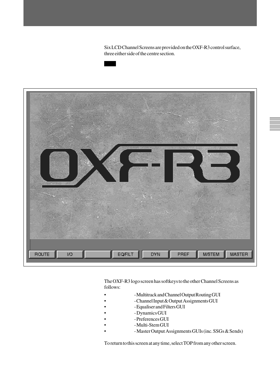 2 channel screens | Sony OXF-R3 User Manual | Page 119 / 396