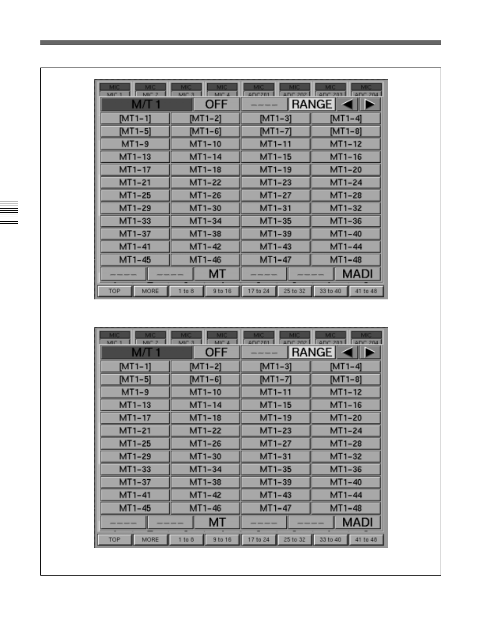 2 channel screens | Sony OXF-R3 User Manual | Page 130 / 396