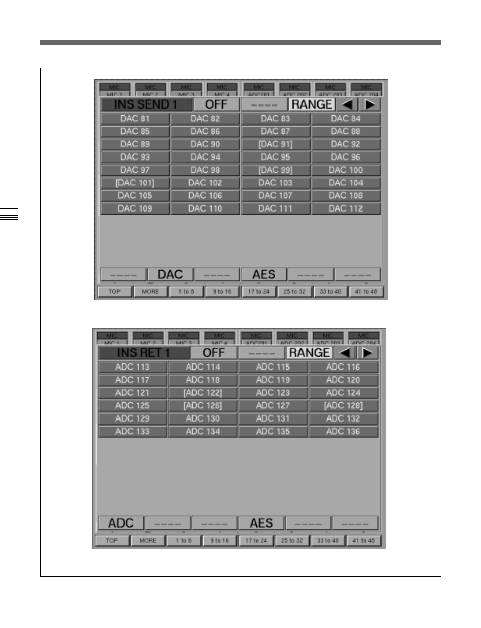 2 channel screens | Sony OXF-R3 User Manual | Page 136 / 396