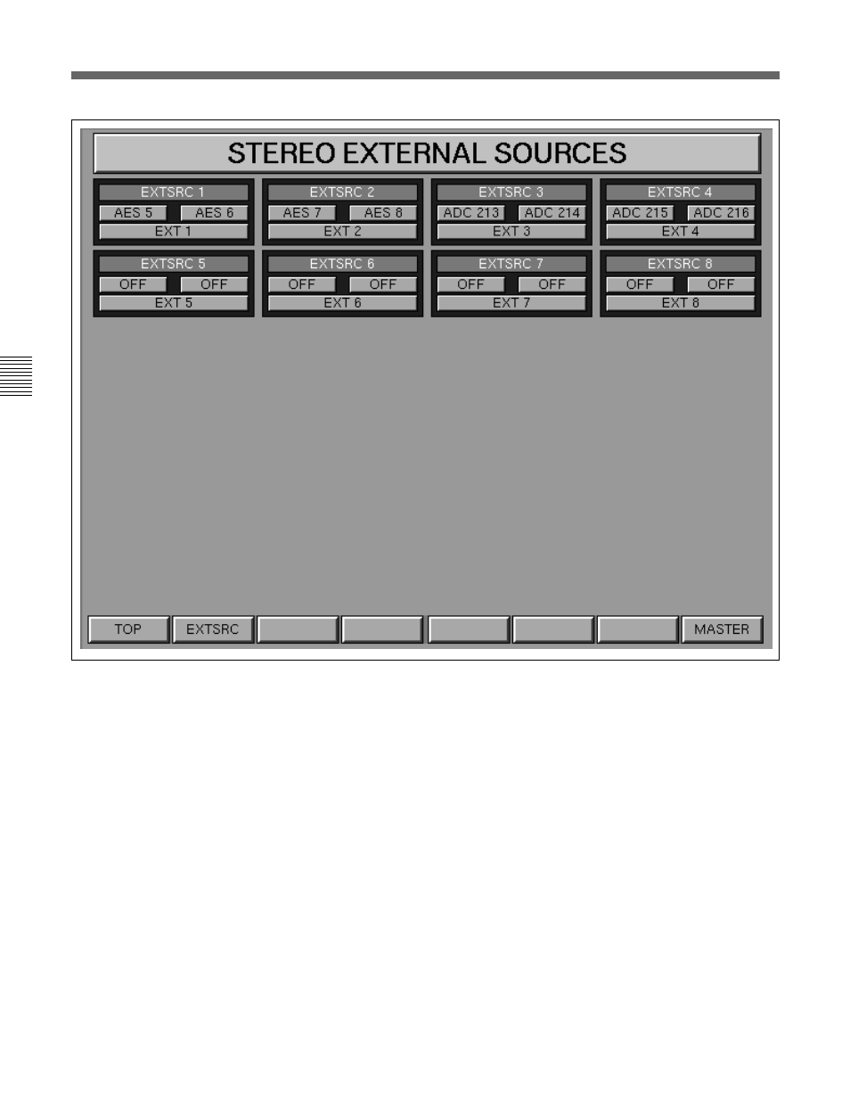 2 channel screens | Sony OXF-R3 User Manual | Page 160 / 396