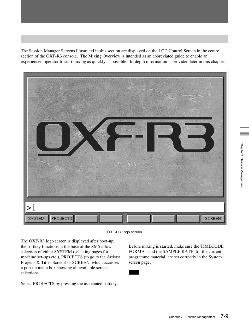 5 mixing overview, 5-1 getting started | Sony OXF-R3 User Manual | Page 269 / 396