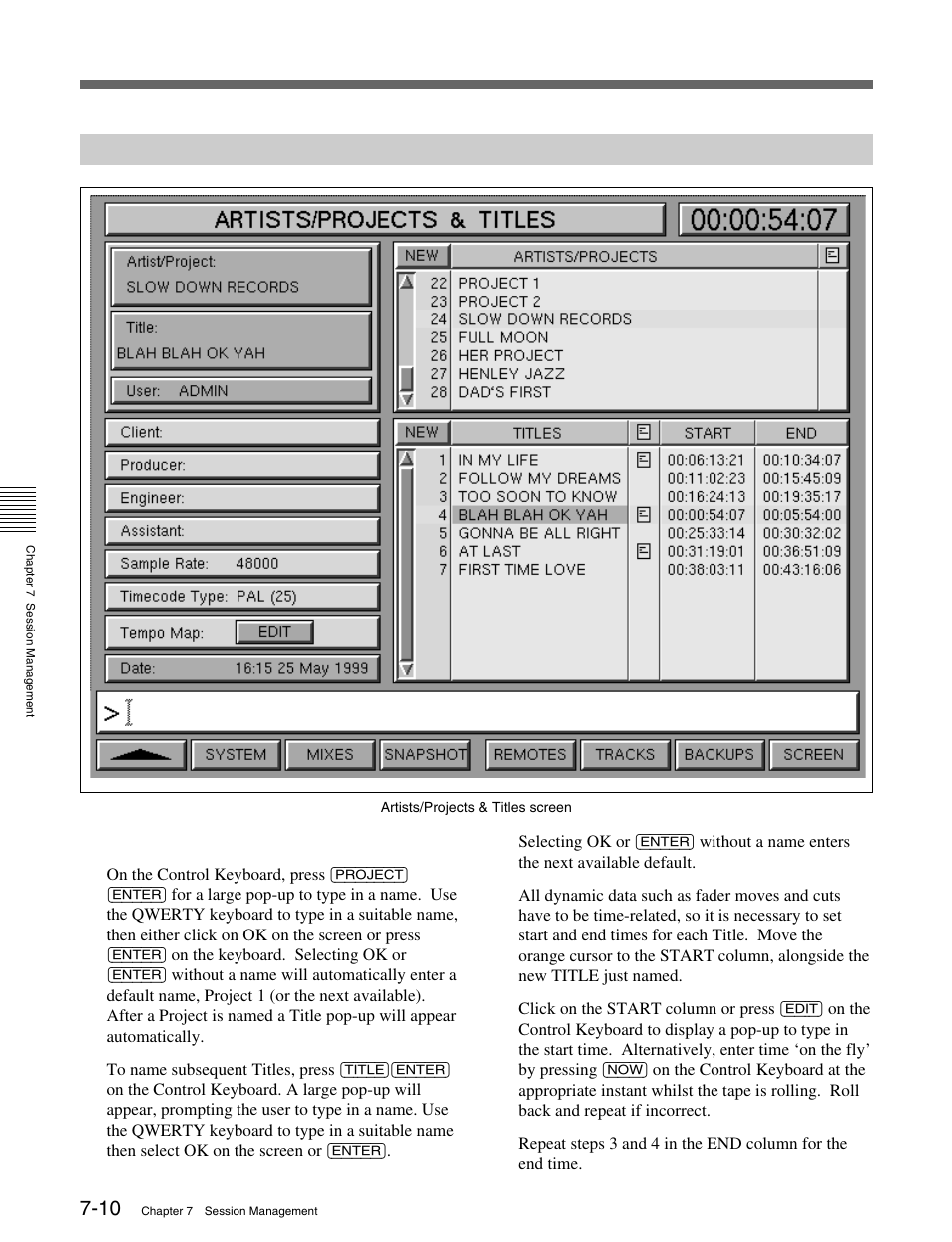 5-2 name the artist/project and title | Sony OXF-R3 User Manual | Page 270 / 396