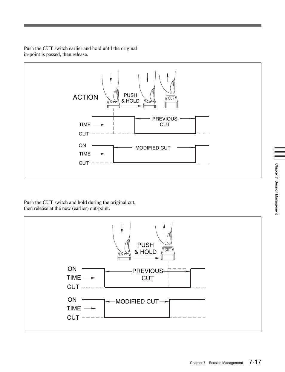 Action | Sony OXF-R3 User Manual | Page 277 / 396