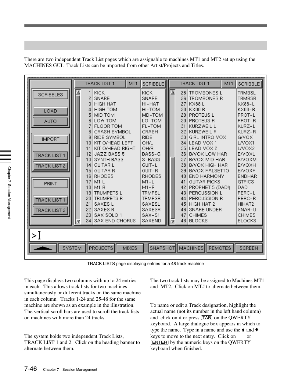 6-7 track lists screen | Sony OXF-R3 User Manual | Page 306 / 396