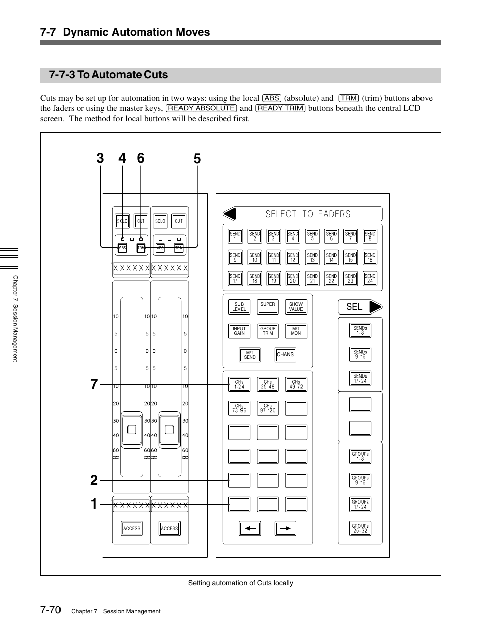 7-3 to automate cuts, 7 dynamic automation moves 7-7-3 to automate cuts | Sony OXF-R3 User Manual | Page 330 / 396