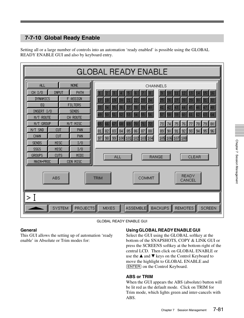 7-10 global ready enable | Sony OXF-R3 User Manual | Page 341 / 396