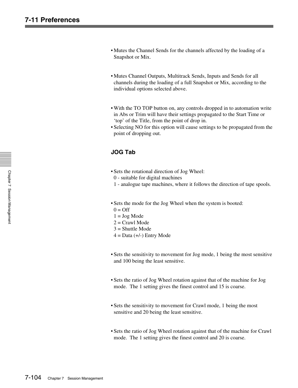 11 preferences | Sony OXF-R3 User Manual | Page 364 / 396
