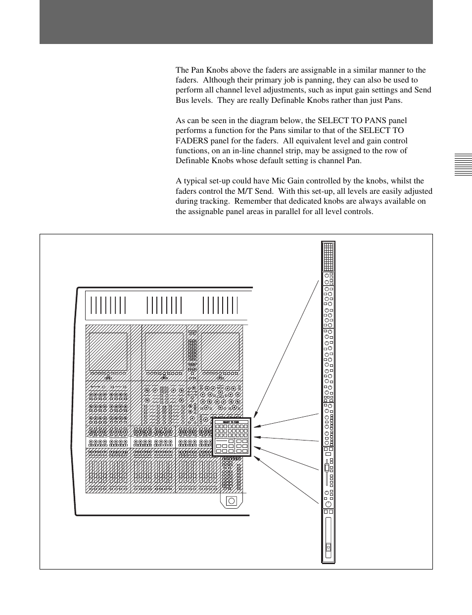9 select to pans | Sony OXF-R3 User Manual | Page 43 / 396
