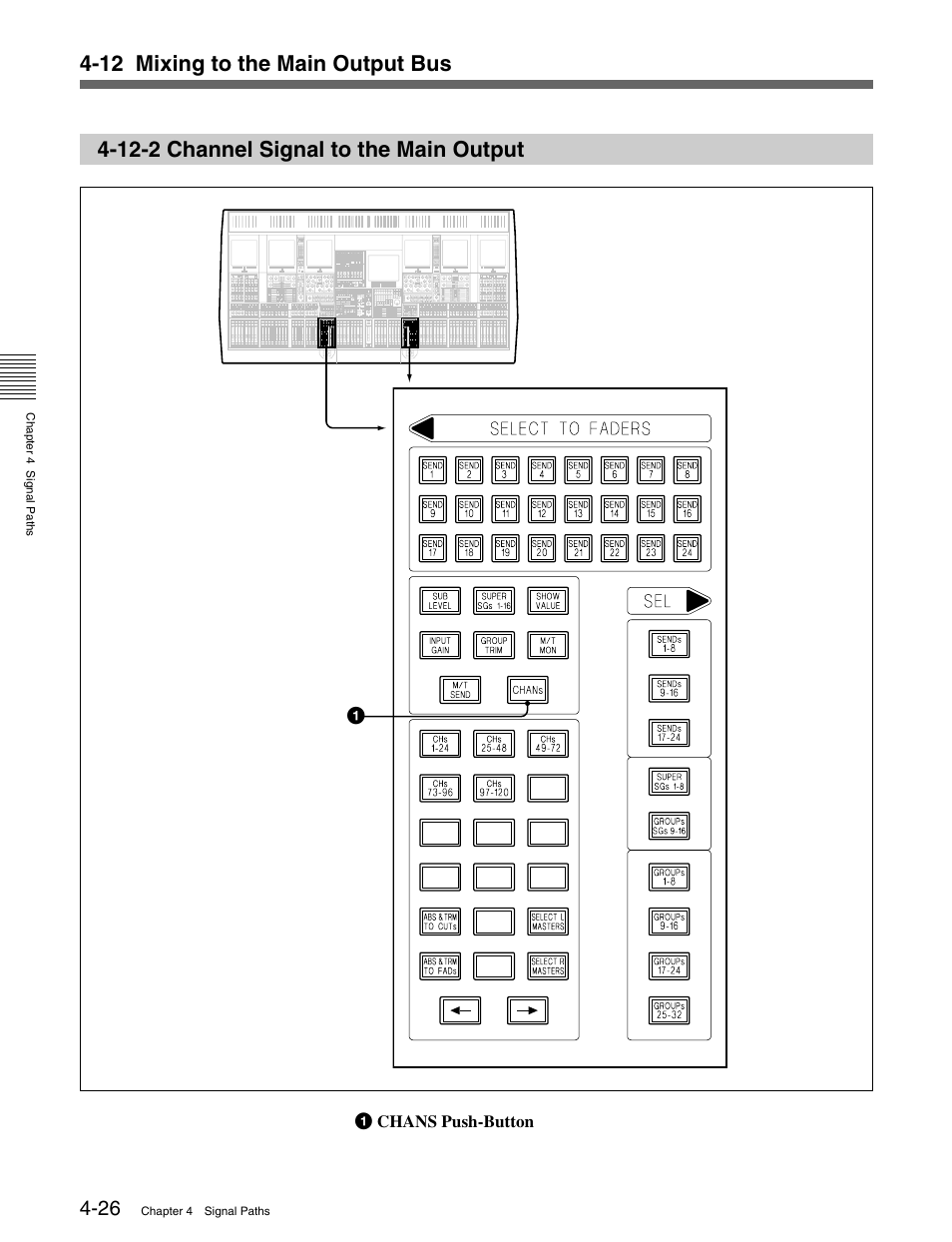 12-2 channel signal to the main output | Sony OXF-R3 User Manual | Page 86 / 396