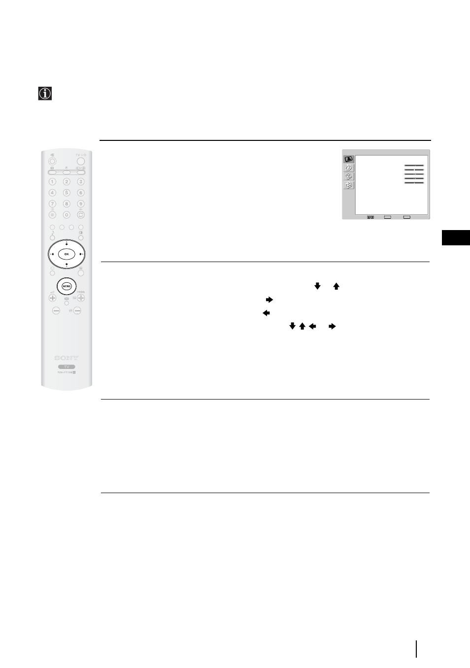 Tv functions, Introducing and using the menu system, 17 gb | Sony WEGA KLV-30HR3 User Manual | Page 16 / 134