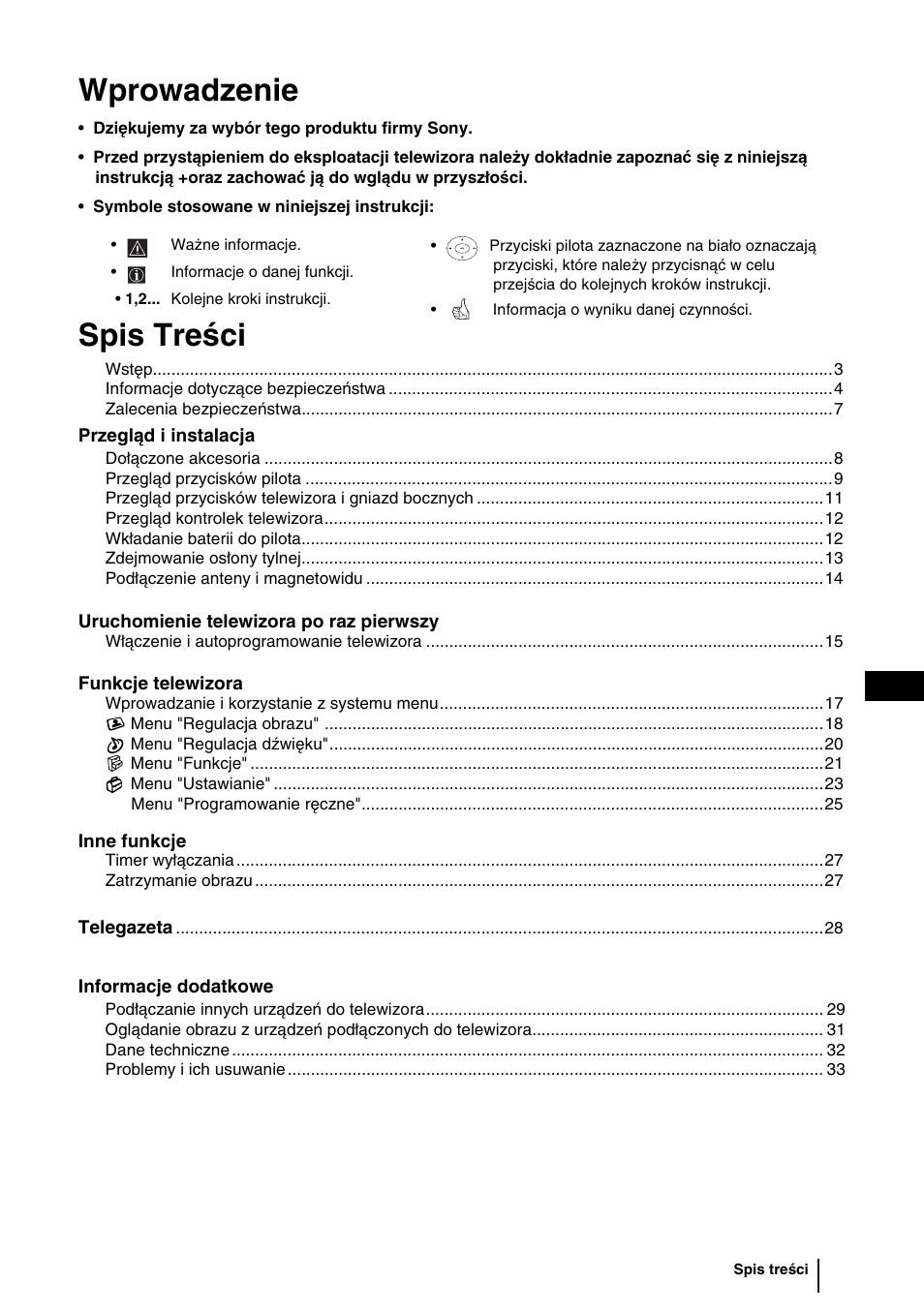 Sony WEGA KLV-30HR3 User Manual | Page 68 / 134