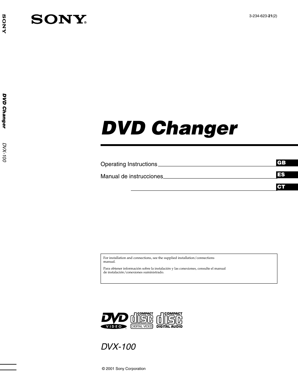 Sony DVX-100 User Manual | 160 pages
