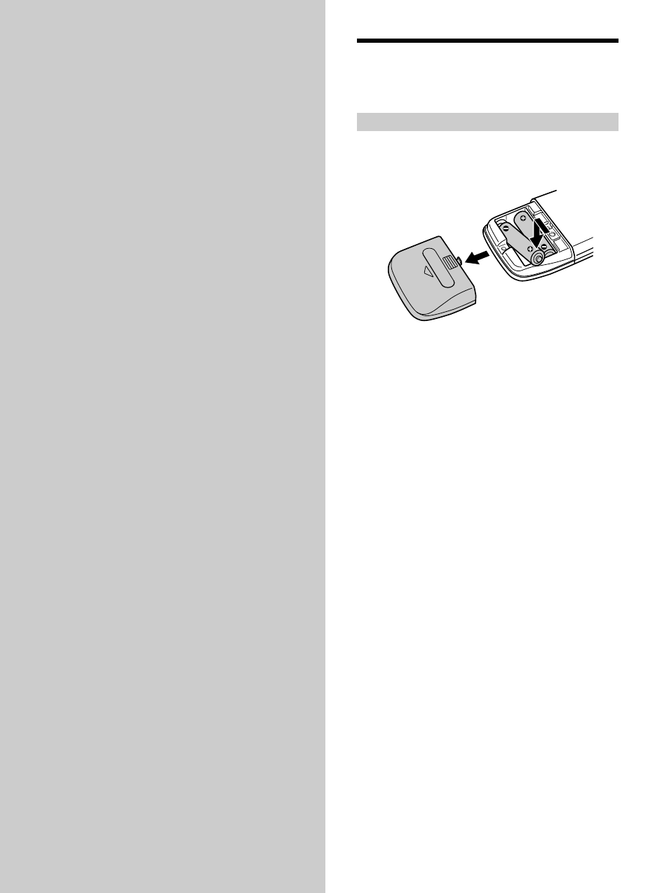 Getting started, Preparing the wireless remote commander | Sony DVX-100 User Manual | Page 12 / 160