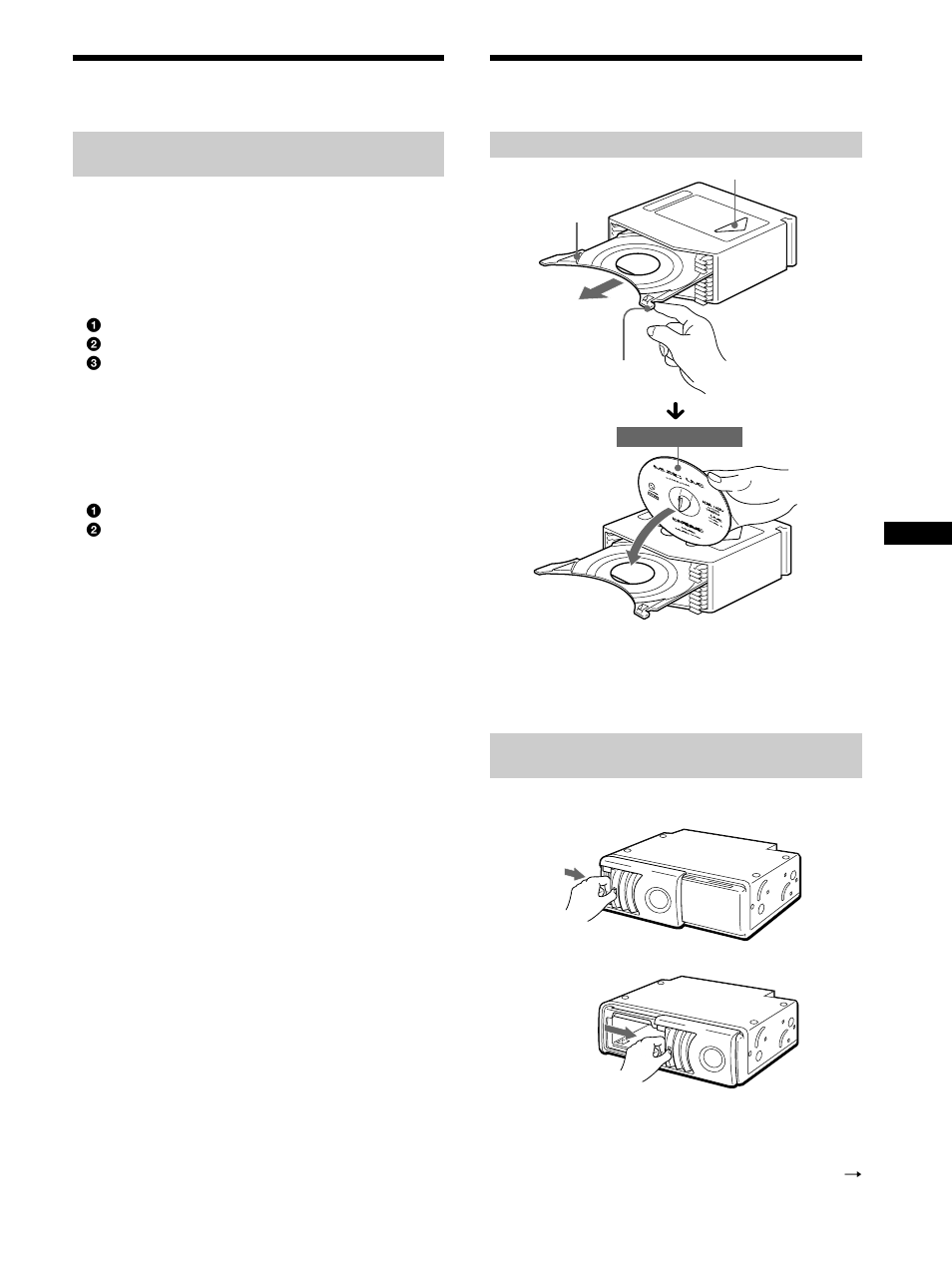 Preparing the dvd changer, Changing the transmitting frequency | Sony DVX-100 User Manual | Page 13 / 160