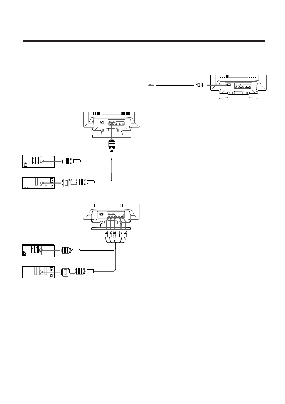 Getting started | Sony GDM-17SE2T5 User Manual | Page 4 / 63