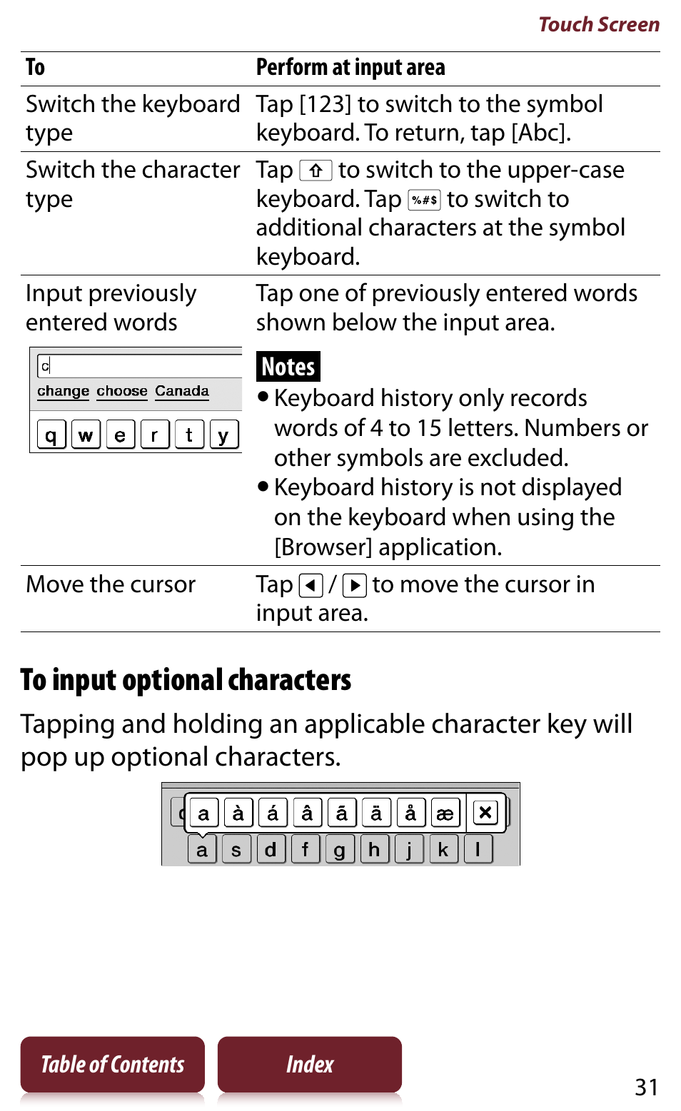 Sony READER DAILY EDITION PRS-950 User Manual | Page 31 / 175